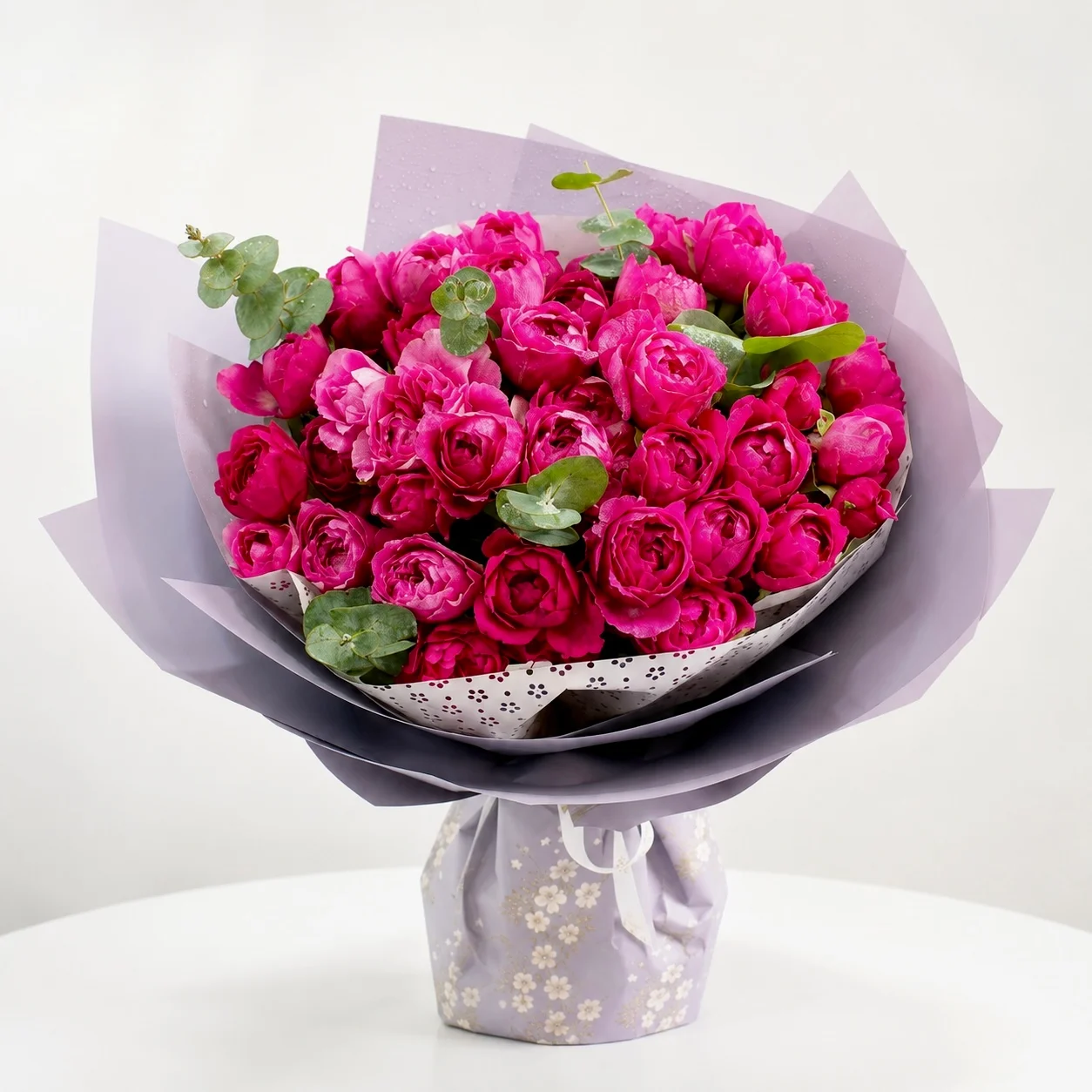 Silva Blush 11 Premium Pink Peony Roses-2
